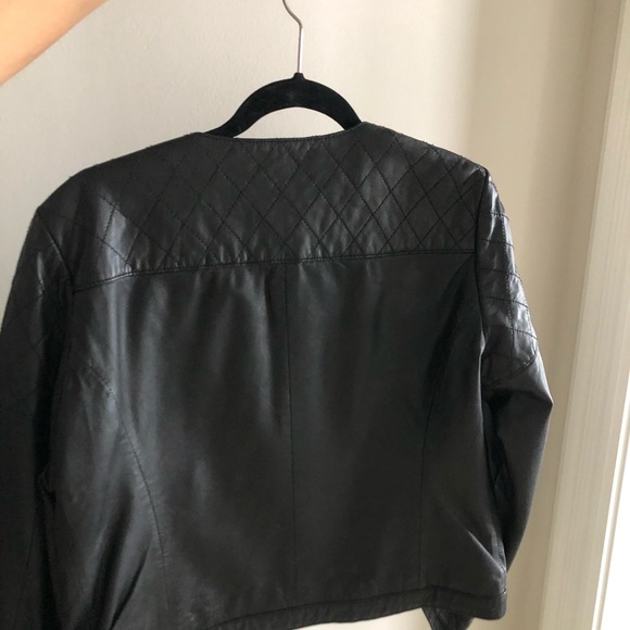 MASSIMO DUTTI Leather Jacket - Picture 9 of 13